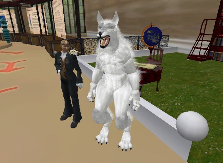 talee white werewolf ﻿second life juli