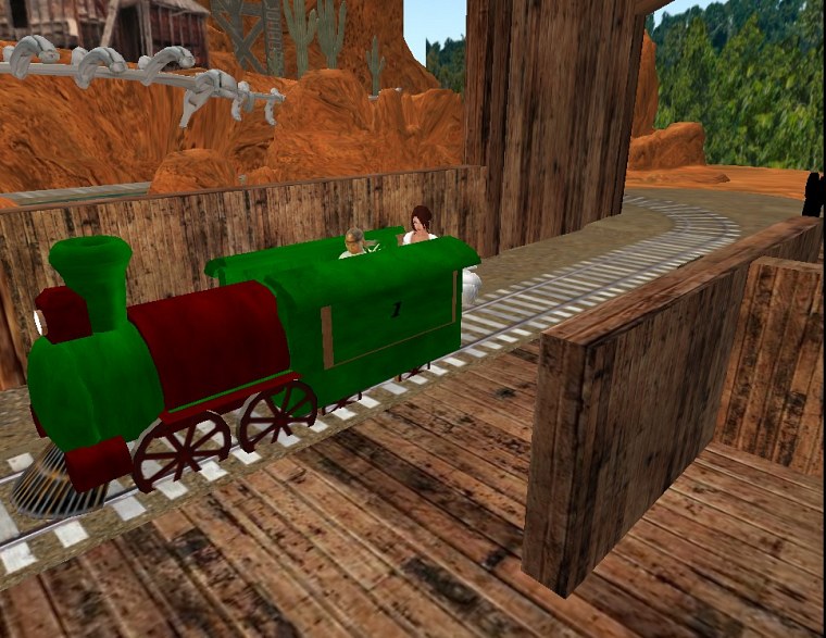 katine train mouse world ﻿second life juli