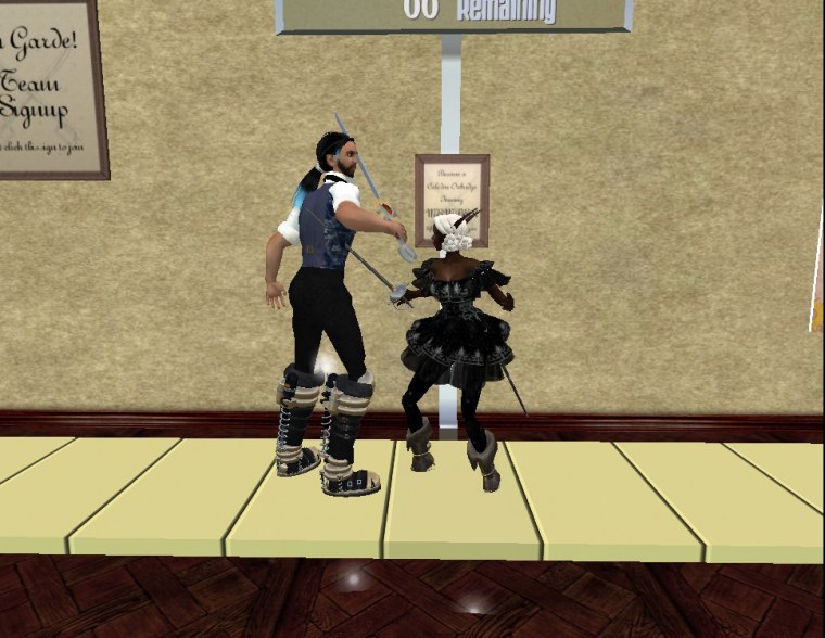 caledon games fencing tournament
zenmondo wormser darlingmonster ember
final match ﻿second life february