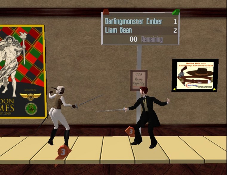 caledon games fencing tournament
darlingmonster ember liam bean ﻿second life february