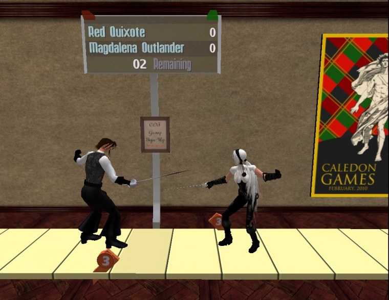 caledon games fencing tournament
red quixote magdalena outlander ﻿second life february