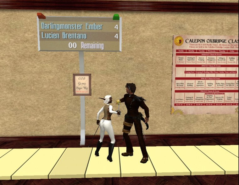 caledon games fencing tournament
darlingmonster ember lucien brentano ﻿second life february