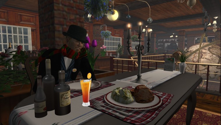 new babbage academy industry brunel hall restaurant hotel second life february