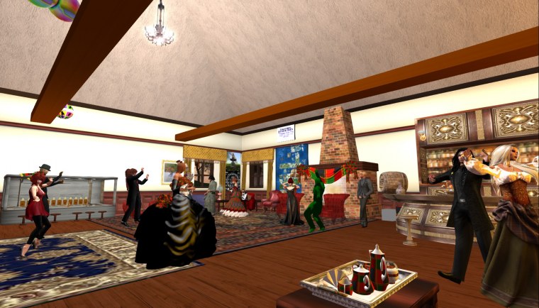 caledon sth anniversary book tankard pub victoria city second life february