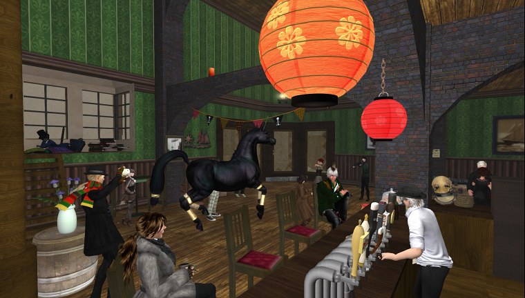 gangplank pub four kings alleyway clockhaven second life december