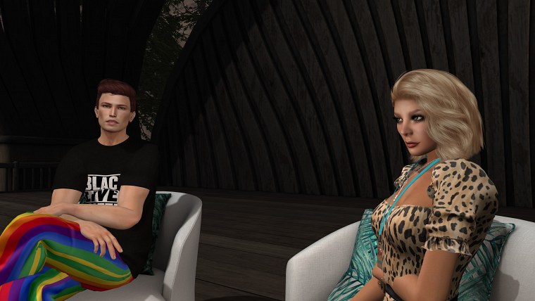 lindens meet fantasy second life june during celebrations saffia widdershins was interviewing their marketing team moles