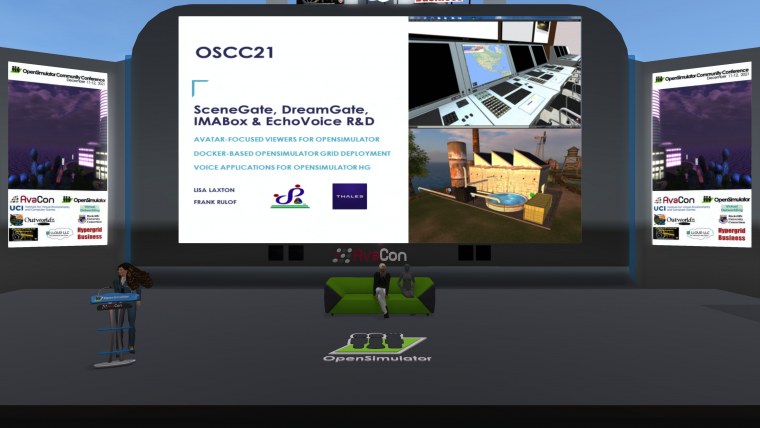 opensimulator community conference oscc keynote theth annual all presentations can found videos youtube