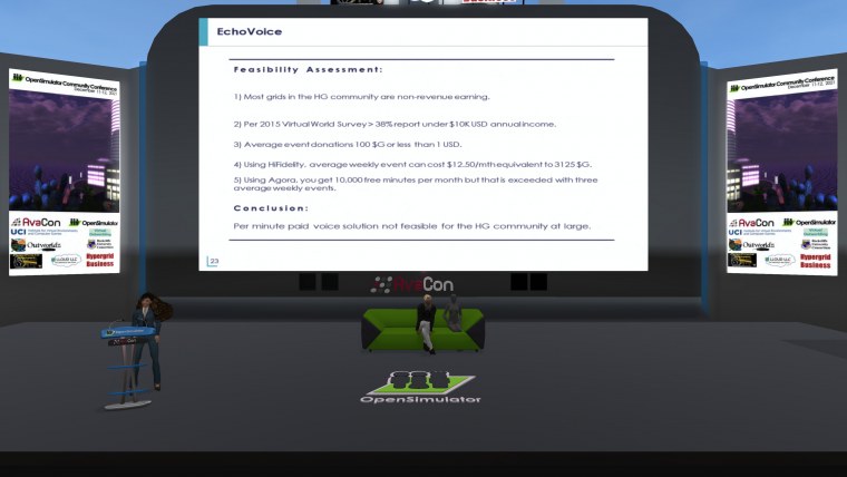 opensimulator community conference oscc keynote theth annual all presentations can found videos youtube