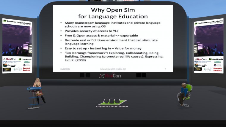 opensimulator community conference oscc keynote theth annual all presentations can found videos youtube