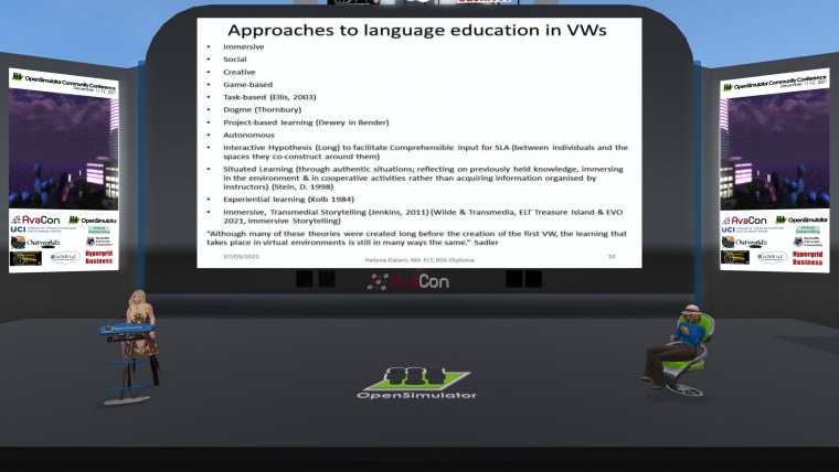 opensimulator community conference oscc keynote theth annual all presentations can found videos youtube