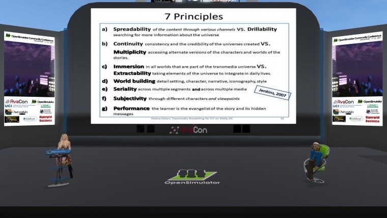 opensimulator community conference oscc keynote theth annual all presentations can found videos youtube
