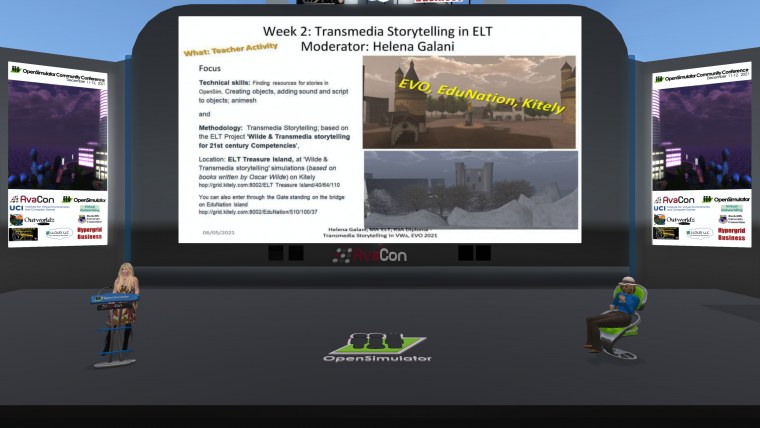 opensimulator community conference oscc keynote theth annual all presentations can found videos youtube
