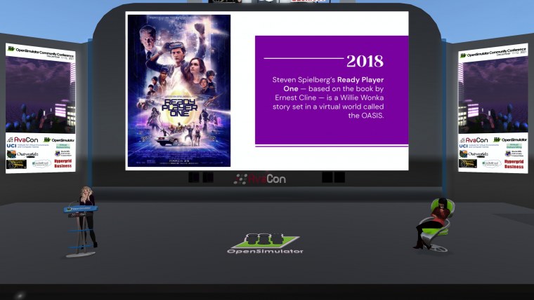 opensimulator community conference oscc keynote theth annual all presentations can found videos youtube