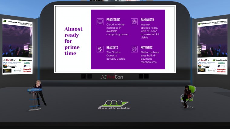 opensimulator community conference oscc keynote theth annual all presentations can found videos youtube