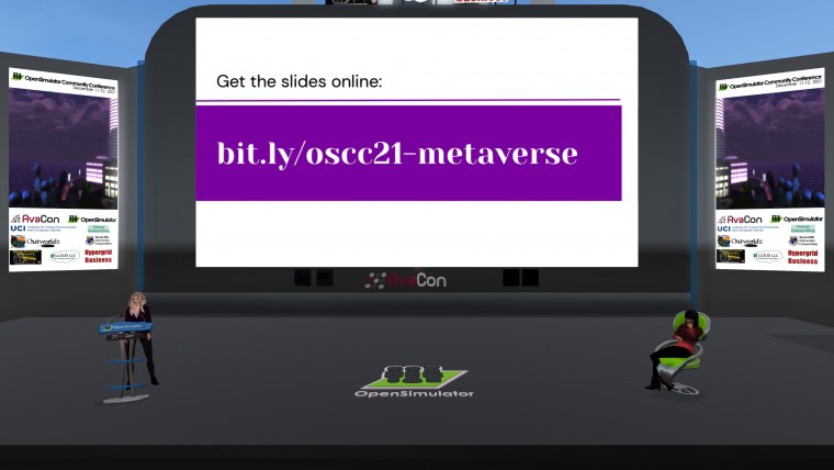 opensimulator community conference oscc keynote theth annual all presentations can found videos youtube