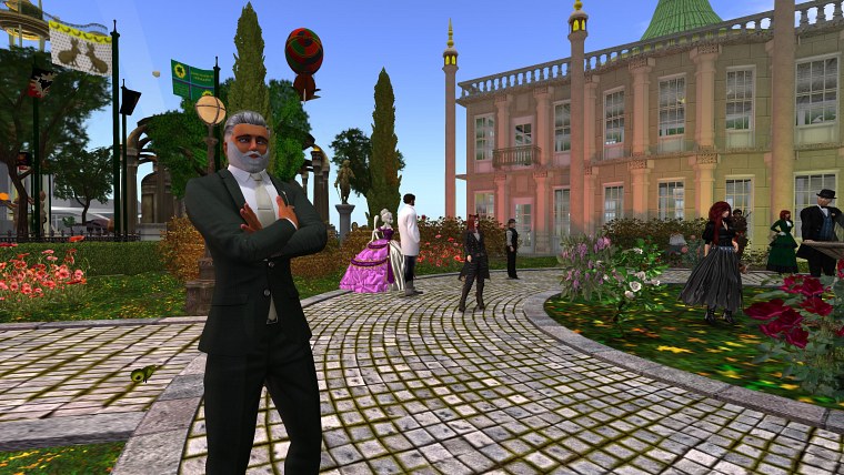 townhall meeting guvnah mansion caledon victoria city second life september