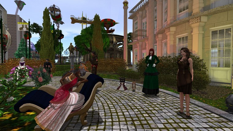 townhall meeting guvnah mansion caledon victoria city second life september