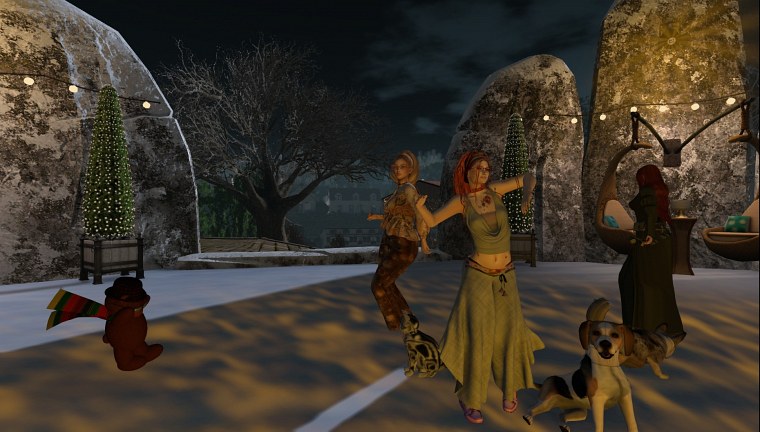 silver dragon club gallery colonia nova second life january month several dances meetings explorations while enjoying winter caledon