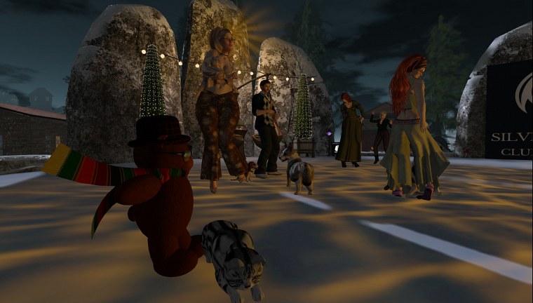 silver dragon club gallery colonia nova second life january month several dances meetings explorations while enjoying winter caledon