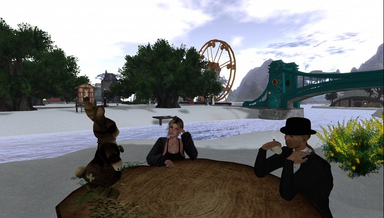 caledon calimari island park southend second life january month several dances meetings explorations while enjoying winter