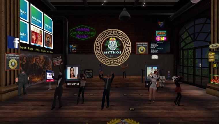 mythos music bar club tihuta second life january month several dances meetings explorations while enjoying winter caledon