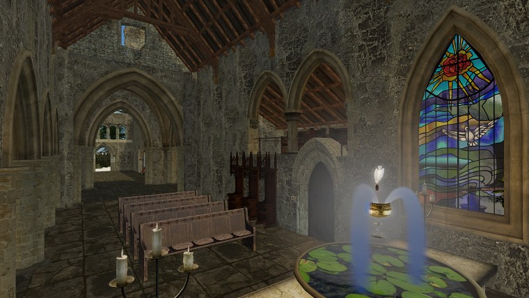 monastery second life january month several dances meetings explorations while enjoying winter caledon