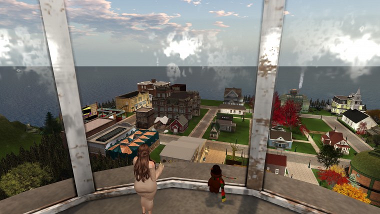 lighthouse island steelhead city second life january month several dances meetings explorations while enjoying winter caledon