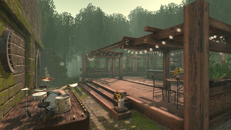 forest hours scape second life january month several dances meetings explorations while enjoying winter caledon