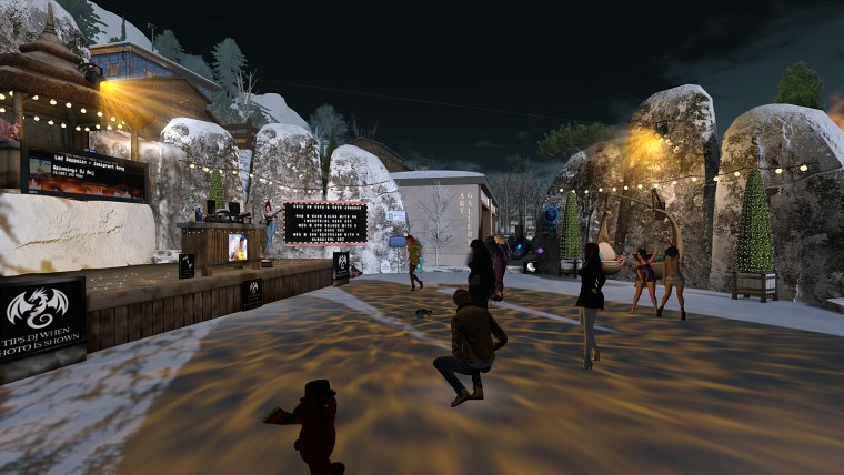 silver dragon club gallery colonia nova second life january month several dances meetings explorations while enjoying winter caledon