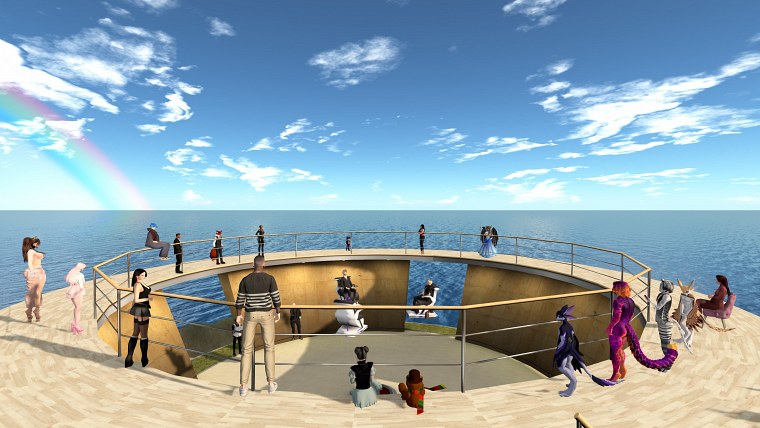 open source user group meeting hippotropolis second life january month several dances meetings explorations while enjoying winter caledon