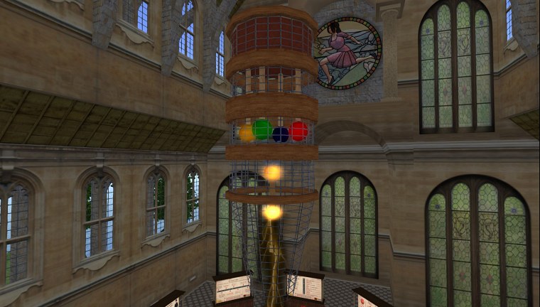 grid newcomer dispenser entrance hall welcome area padergrid collection screenshots showing progress made during years since opensimulator self hosted hyper