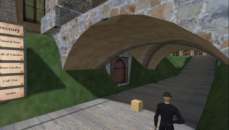 grid tunnel entry under gate welcome area padergrid collection screenshots showing progress made during years since opensimulator self hosted hyper