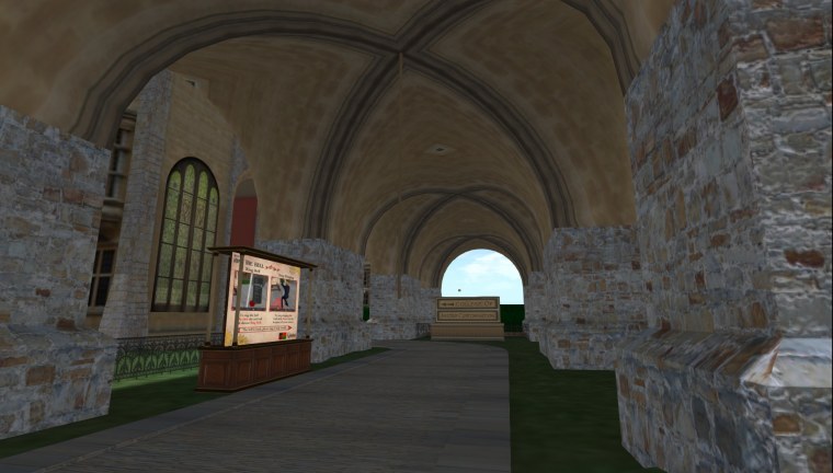 grid archway welcome area padergrid collection screenshots showing progress made during years since opensimulator self hosted hyper teleporting enabled mainly