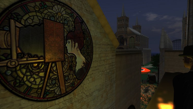 grid stained glass window welcome area padergrid collection screenshots showing progress made during years since opensimulator self hosted hyper teleporting