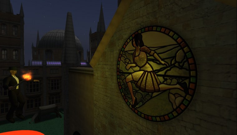 grid stained glass window welcome area padergrid collection screenshots showing progress made during years since opensimulator self hosted hyper teleporting