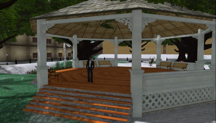grid mesherized bandstand village padergrid collection screenshots showing progress made during years since opensimulator self hosted hyper teleporting enabled mainly