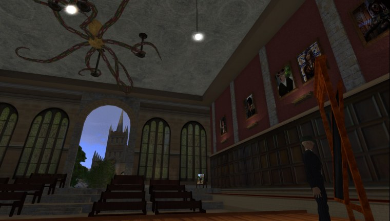 grid lecture hall welcome area padergrid collection screenshots showing progress made during years since opensimulator self hosted hyper teleporting enabled
