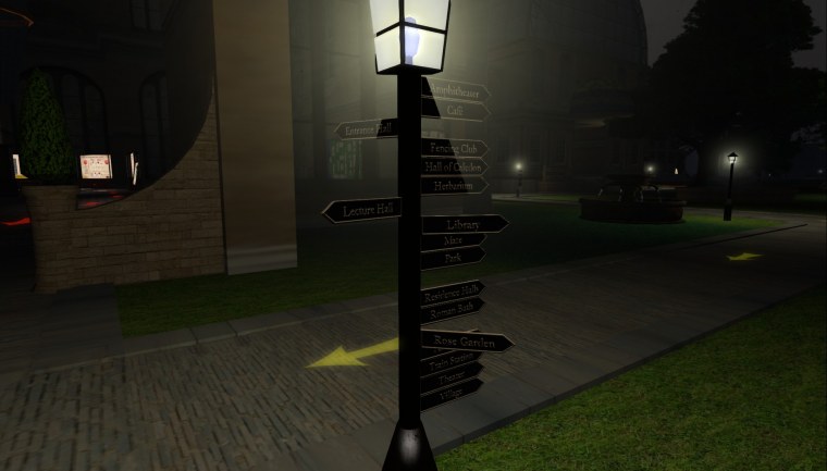 grid street signs welcome area padergrid collection screenshots showing progress made during years since opensimulator self hosted hyper teleporting enabled