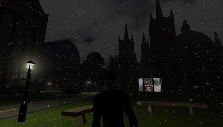 grid optimised snow emitters welcome area padergrid collection screenshots showing progress made during years since opensimulator self hosted hyper teleporting