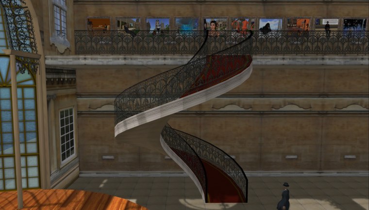 grid spiral stairs hall caledon welcome area padergrid collection screenshots showing progress made during years since opensimulator self hosted hyper