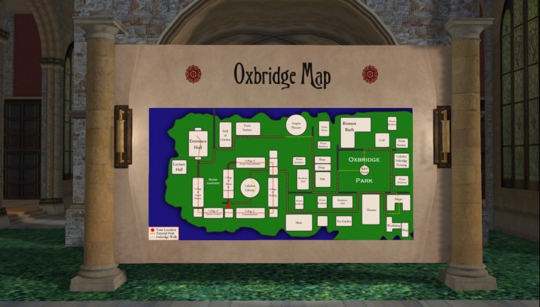 oxbridge grid map welcome area padergrid collection screenshots showing progress made during years since opensimulator self hosted hyper teleporting enabled